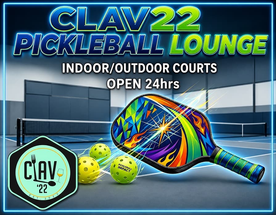 CLAV22 PICKLEBALL LOUNGE